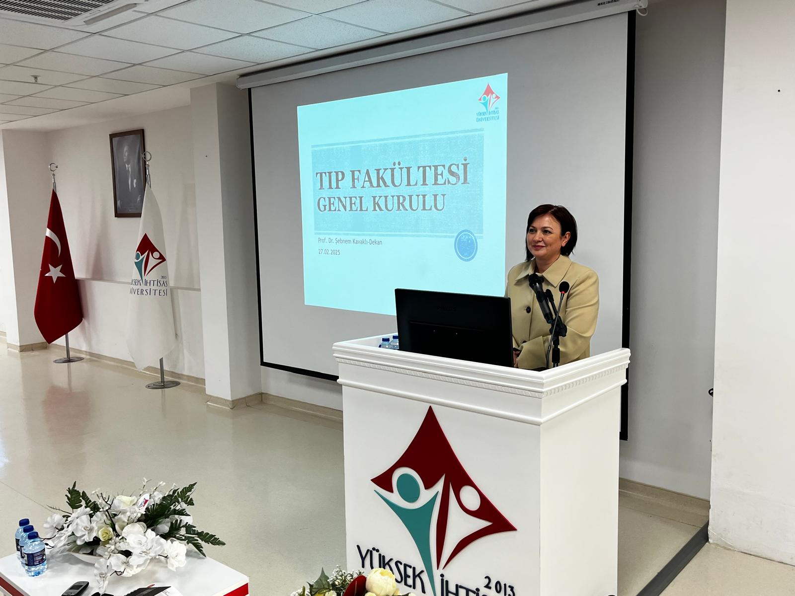 Üniversitemiz Tıp Fakültesi Akademik Genel Kurulu Toplantısı Gerçekleşti