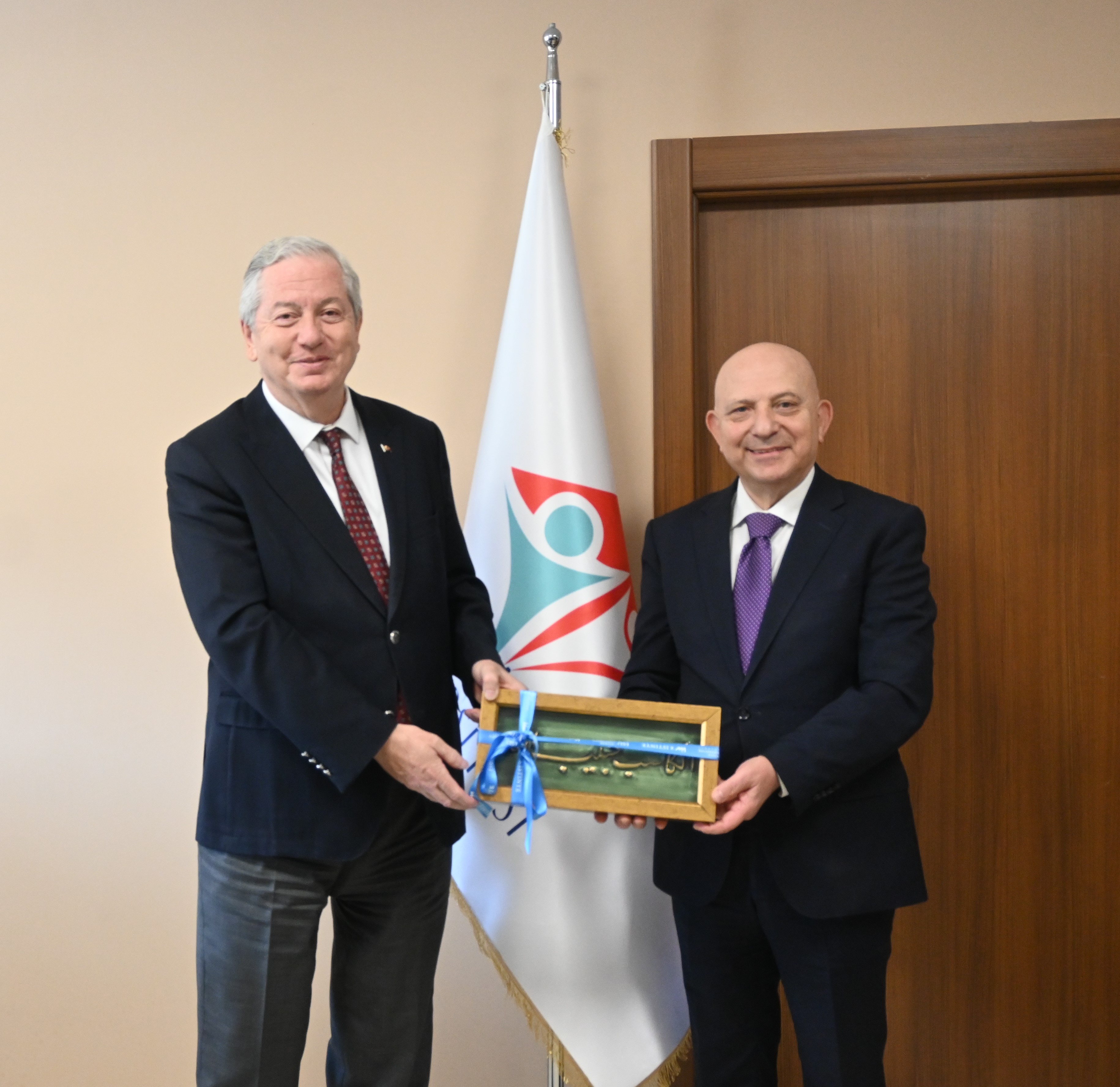 İstinye Üniversitesi Rektörü Prof. Dr. Erkan İBİŞ Rektörümüzü ziyaret etti
