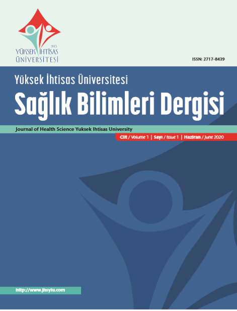 Yüksek İhtisas Üniversitesi Sağlık Bilimleri Dergisi