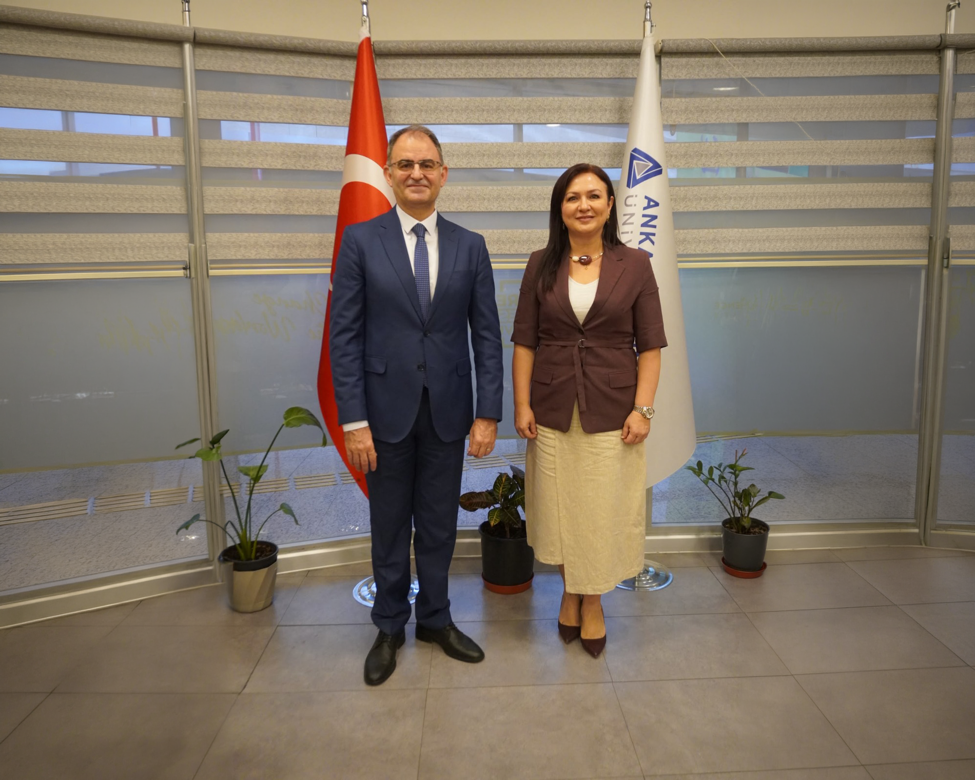 Rektörümüz Ankara Bilim Üniversitesini Ziyaret Etti