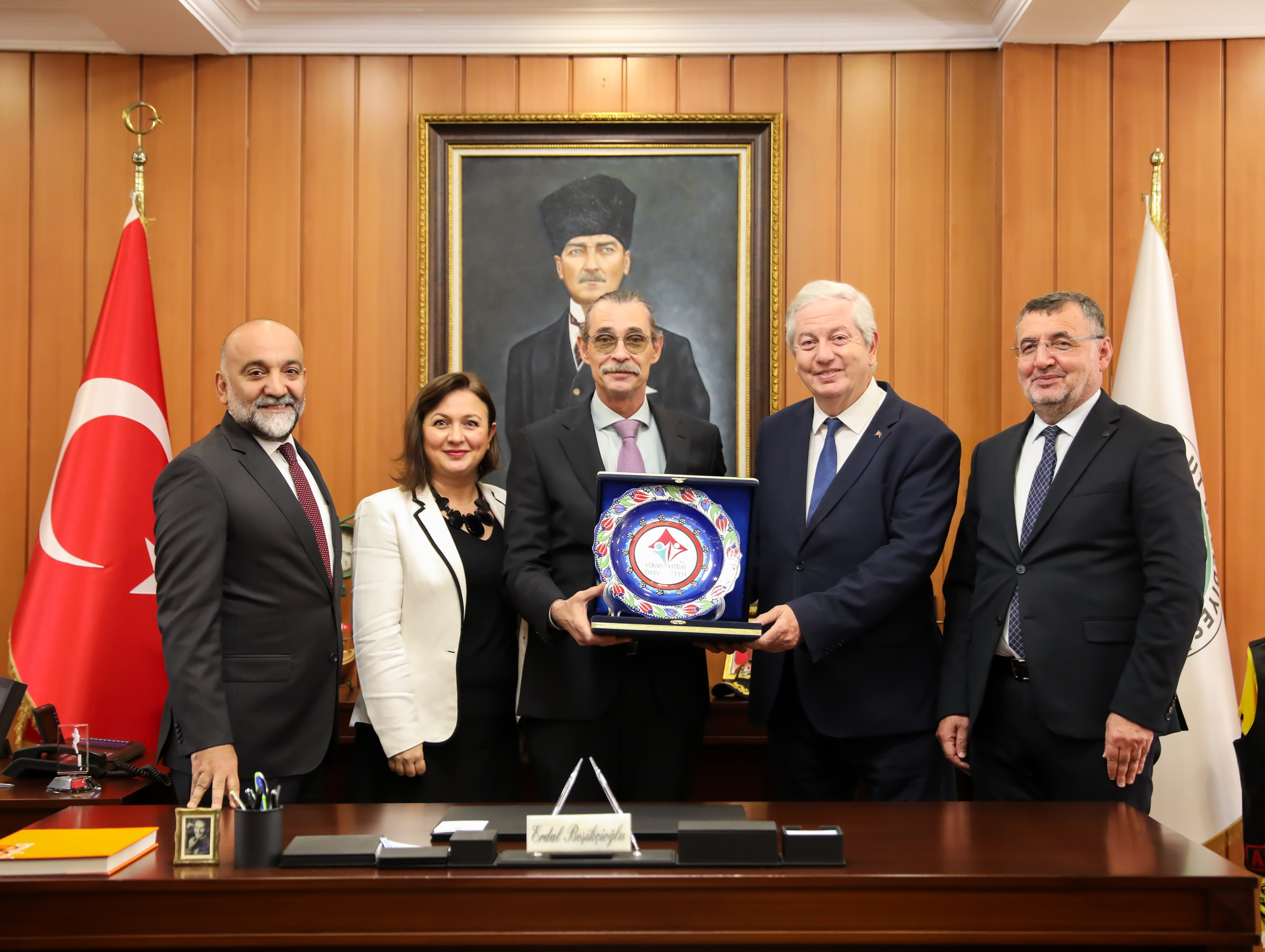 Etimesgut Belediye Başkanı Erdal BEŞİKÇİOĞLU'na Hayırlı Olsun Ziyareti Gerçekleşti