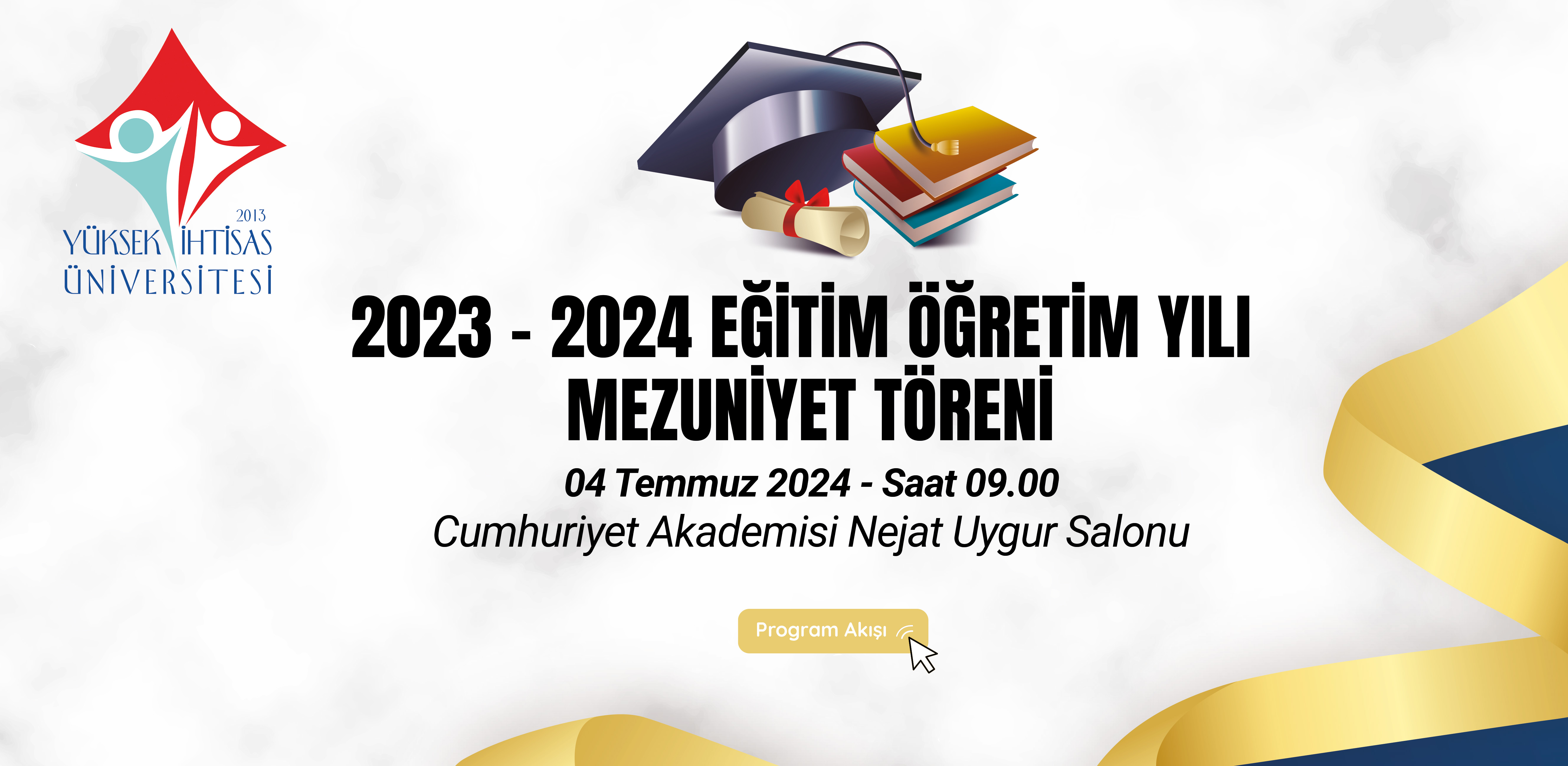2023 - 2024 Eğitim Öğretim Yılı Mezuniyet Töreni